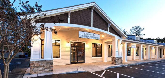 New Bern NC dentist office exterior